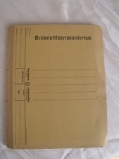 Oryginalny szybkozszywacz Luftwaffe RLM z raportami z tłumaczeń, NACA, ME, FW, P51