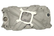 Nos Edelbrock Torker 2-r Big Block Chevy Aluminum Intake 2745 Rectangular Ports Nos Edelbrock Torker 2-r Big Block Chevy Aluminum Intake 2745 Rectangular Ports