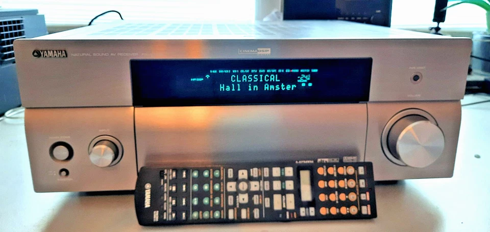 Yamaha 7.1 AV Receiver RX-V1700 /7x180W Phonoeing. HDMI, Yam. Fernbedienung - Bild 2 von 4