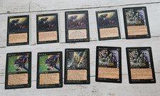 1990's Magic the Gathering Barrow Ghoul Bog Rats Thrull Cards Lot