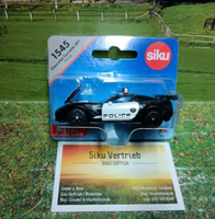 Siku Art.Nr.: 1545-Chevrolet Corvette ZR1 Police,Siku Blister,Neu In Ovp