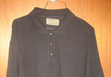 COLORADO TIMBERLINE XL POLO SHIRT BLACK COTTON LONG SLEEVE STURDY Pre-Owned NICE