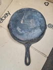 Antique Griswold Cast Iron Skillet Frying Pan #8 Large Block Logo 704B