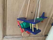 Kid's novelty wooden light fitting