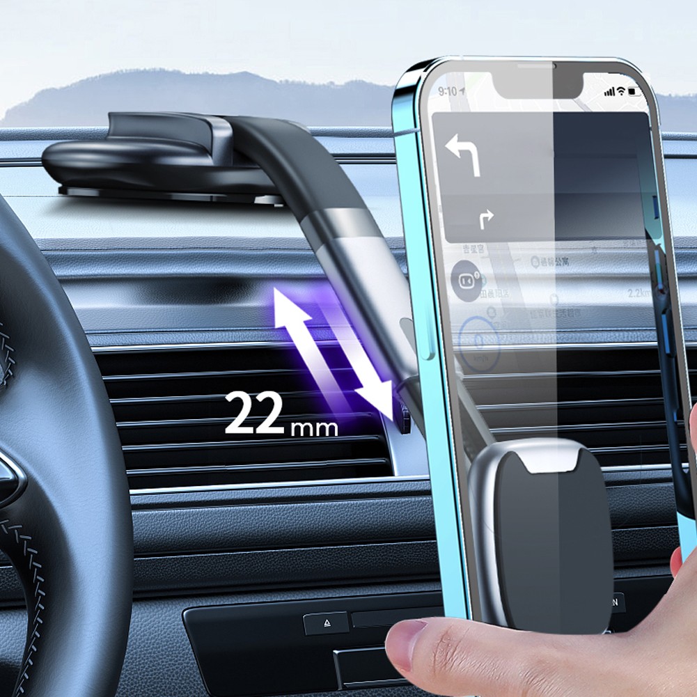 Magnetic Phone Holder Multifunctional Suction Cup Car Dashboard Phone Mount With
