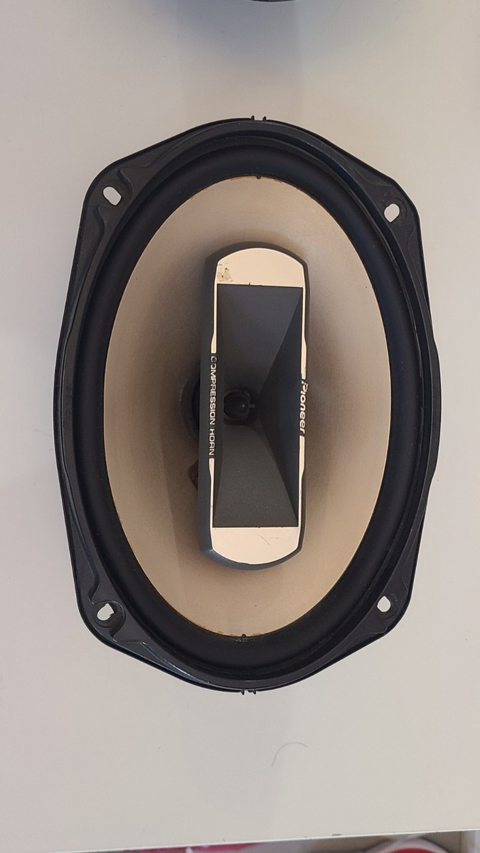 Pioneer TS-A6979 6X9 Car speakers - With COMPRESSION HORN TWEETERS