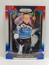 Mark Martin 2019 Panini Prizm #44 Red White & Blue Prizm NASCAR Racing Card HOF