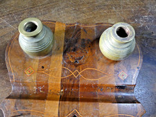 WW1 Artisanat de tranchée   ENCRIER   AVEC UN MOTIF A L'AIGLE