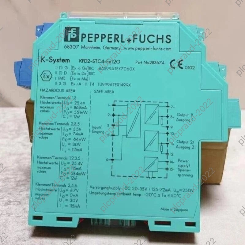 New In Box Pepperl+Fuchs KFD2-STC4-Ex1.2O KFD2-STC4-Ex1.20 Module