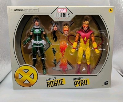 Hasbro Marvel Legends Series Marvel's Rogue and Pyro 6
