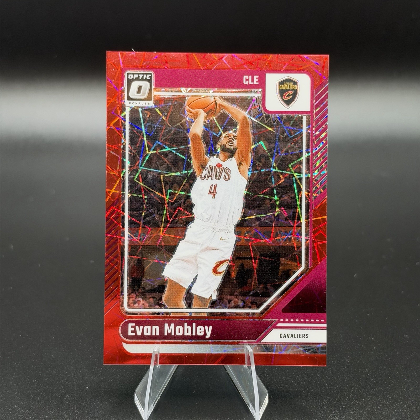 2024-25 Panini Donruss Optic - Evan Mobley #121 Red Velocity Prizm /299