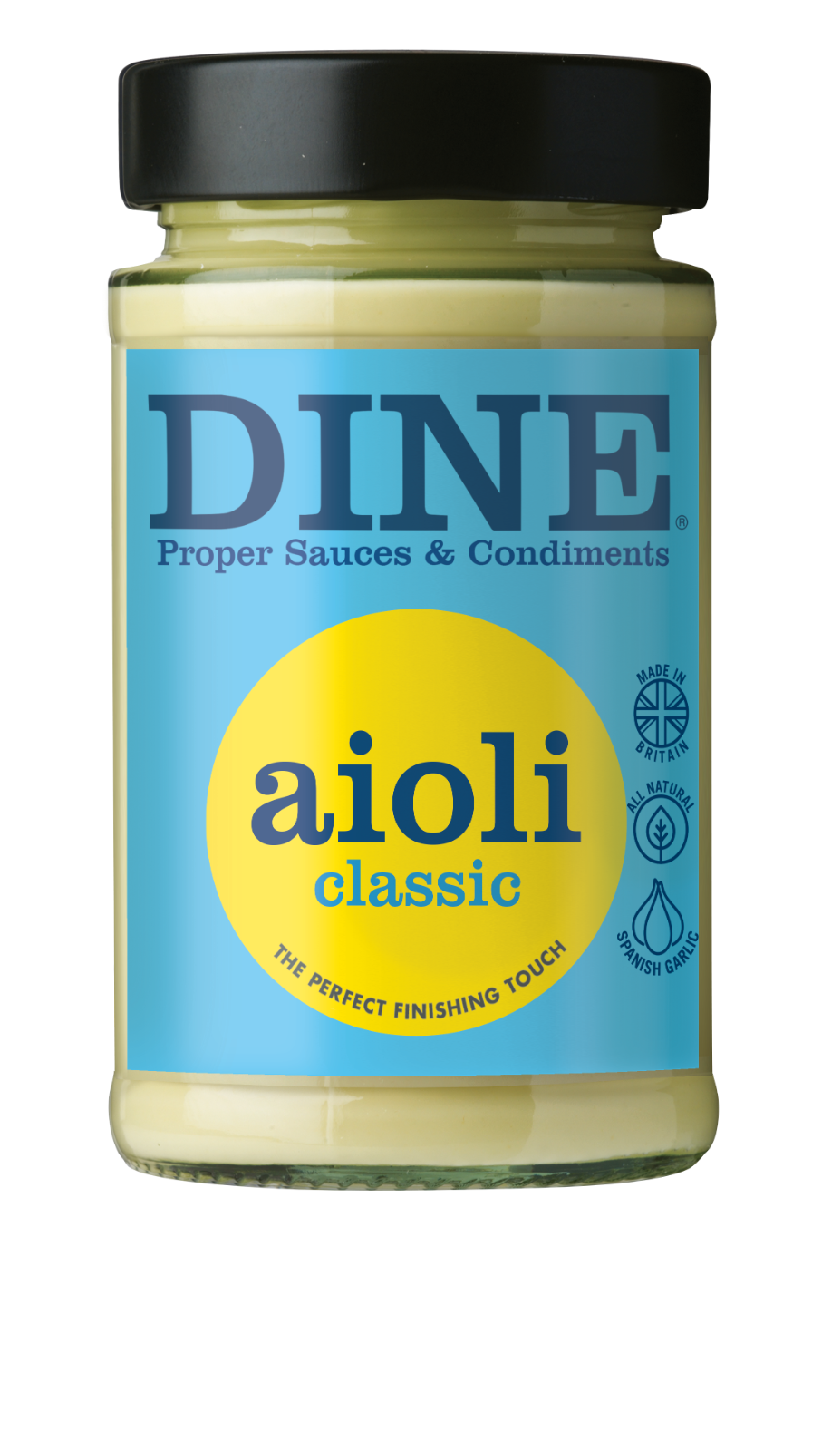 Atkins & Potts DINE IN Classic Aioli 175g - Pack of 3 Jars