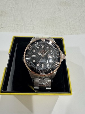 Invicta Grand Diver Men s Quartz Watch 47mm CF Dial 200m Steel (12567)
