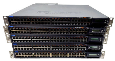 LOT OF 5 Juniper EX4200-48PX 48 Port Gigabit PoE+ Switch