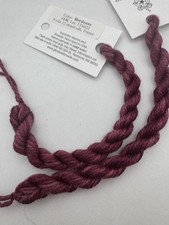 Gloriana 12 Strand Silk Floss For Needlework-2 Skeins/6 Yd Each-color BORDEAUX