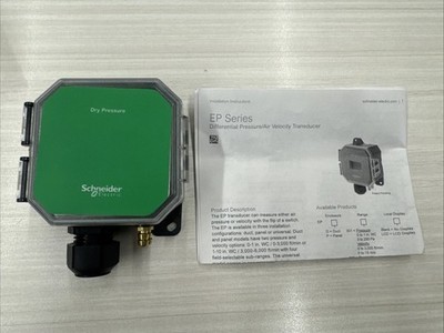 Schneider Electric EPP301 Pressure, Dry, Panel, 0-1  WC, S6 Pressure Sensor