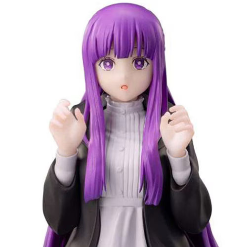 Figurine Fern Frieren assise pour décoration bureau et étagère manga