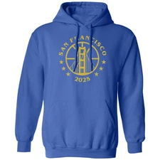 The Bay Basketball Logo 2025 - San Francisco Fans Unisex Hooded Sweatshirt