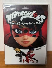 Miraculous: Tales of Ladybug and Cat Noir-Season One (DVD) Authentic New Sealed