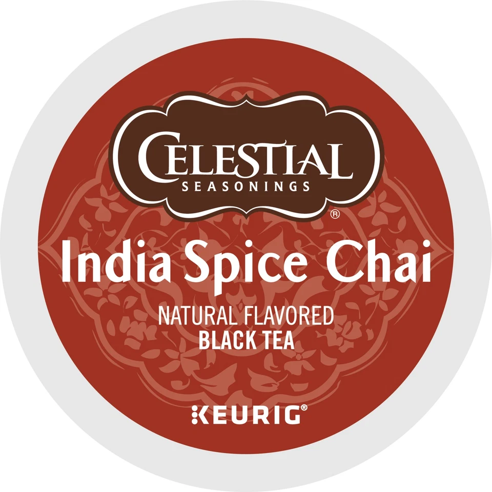 Celestial Seasonings India Spice Chai Tea, Keurig K-Cup Pod, 96 Count - Image 2 of 3