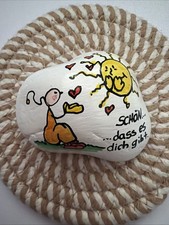 Handbemalter Naturstein Ostsee Ostern Geschenk Deko Garten Haus Spruch Mit Herz