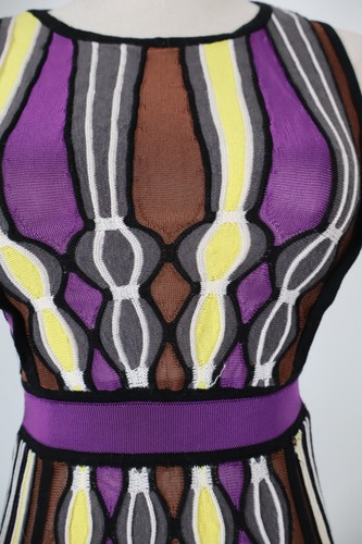 MISSONI VESTITO ABITO DONNA TG S DRESS WOMAN ITALY VINTAGE COTONE MARE IN MAGLIA - Foto 3 di 9