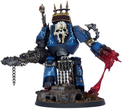 Warhammer 40K Chaos Night Lords Contemptor Dreadnought / Helbrute Conversion