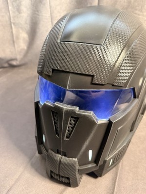 Mass Effect N7 Helmet Andromeda Variant 1:1 Scale Wearable Helmet LED Light VG+