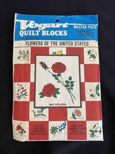 Vogart Quilt Blocks Master Pack - Flowers of the United States