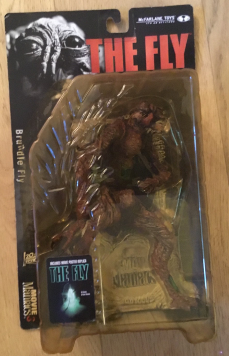 McFarlane Toys Movie Maniacs Series 3 BrundleFly Action Figure for