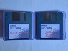 Yamaha SY85 Floppy Disks + Case, Sound Set Disks For Yamaha SY 85 Synthesizer