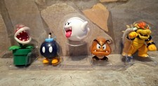 Nintendo Super Mario Villain Lot 2.5" Action Figures From Friends Foes 10 Pack