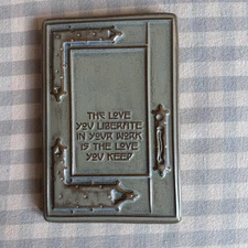 Mission Guild Studio Clay Tile -The Love You Liberate