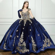 Quinceanera Dresses for Kids Velvet Sleeveless Sweetheart Special Occasion Dress