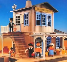 Playmobil / ERSATZTEILE f&uuml;r Bahnhof Colorado Springs 6462 u. Western Store 70947