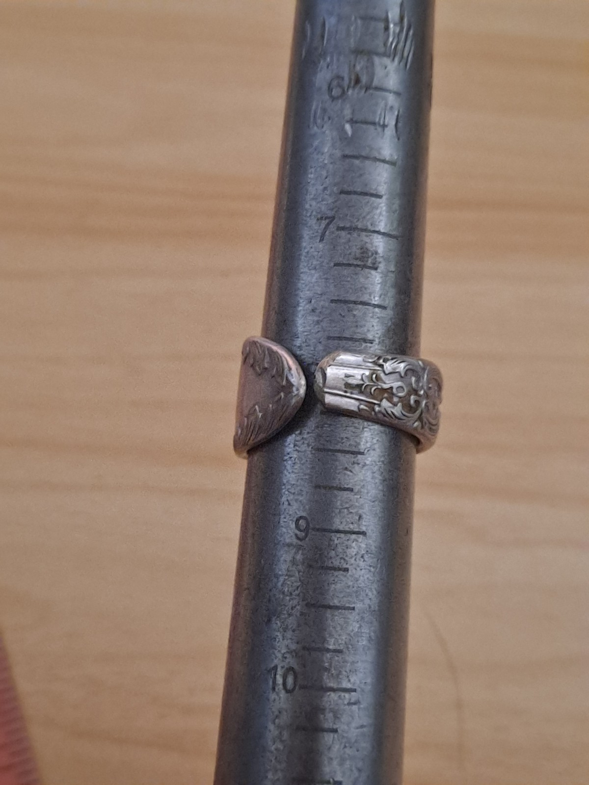 Handmade Silver Plated Spoon Ring - image 2