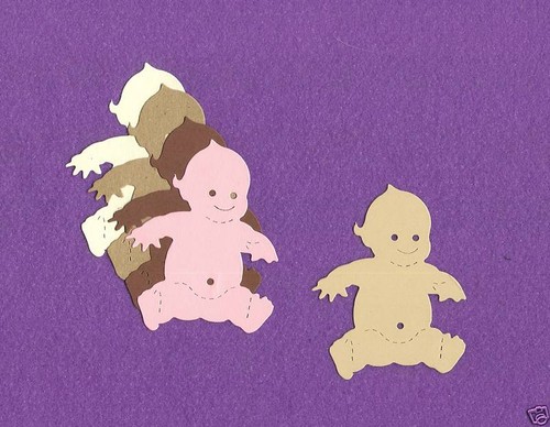 Tarjetas de álbum de recortes troquelados BABY - Imagen 1 de 1