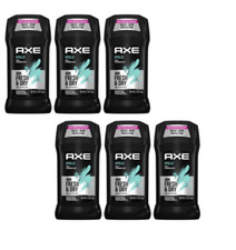 Axe Apollo Antiperspirant Deodorant Stick 48 Hour Anti Sweat 2.7 oz Pack Of 6