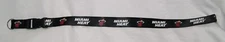 miami heat lanyard black hook & loop break away quick release 24"
