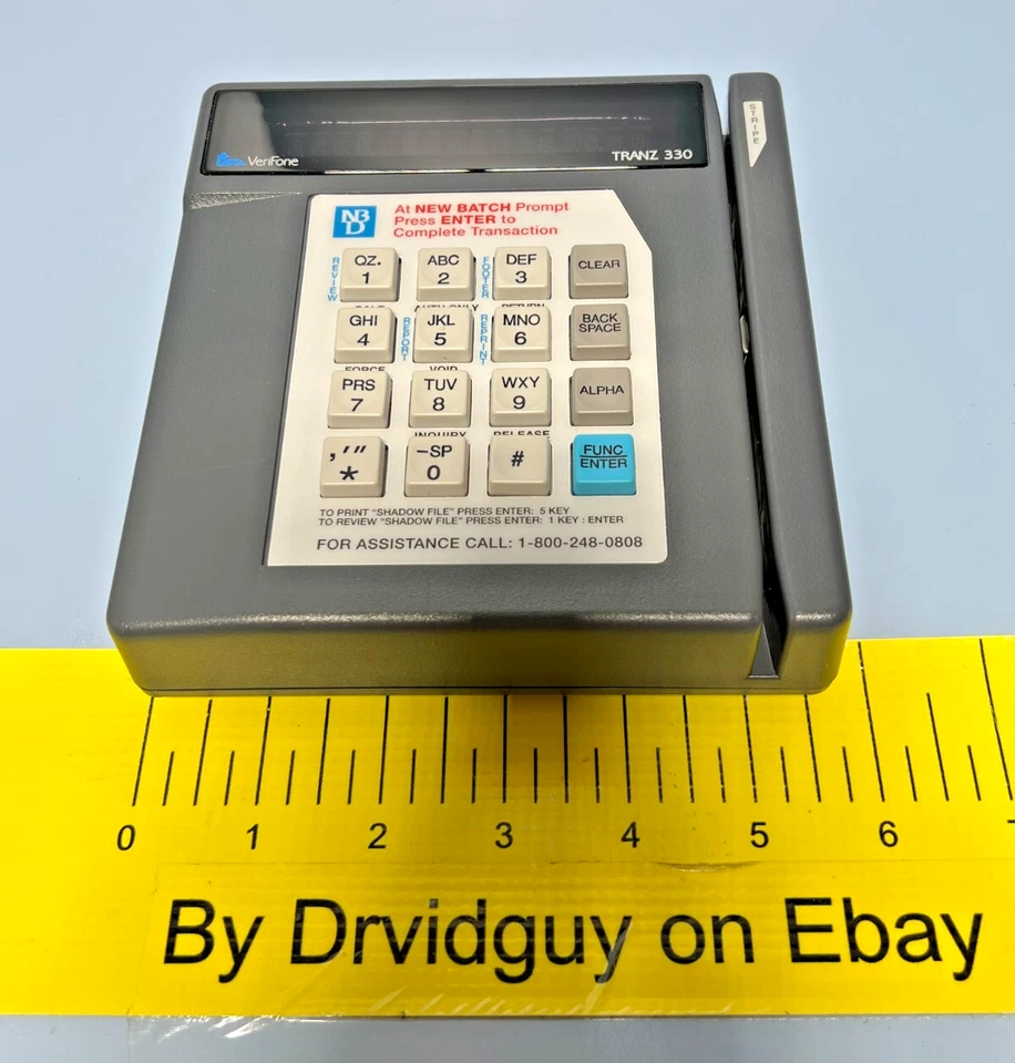 VeriFone P005-113-08.S22 Tranz 330 Credit Card Terminal NEW - Image 2 of 4