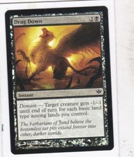 MTG: Conflux: Foil: Drag Down