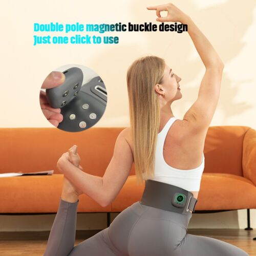 Elektrischer Bauchtoner Bauchgurt USB Vibration Körper Taille Bauch Abnehmen - Bild 7 von 24