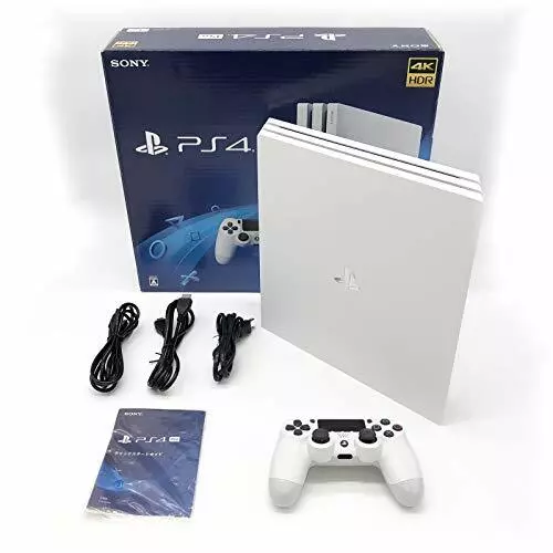 Sony PlayStation 4 PS4 Pro 1TB CUH-7200B Glacier White Game Console Full  Box F/S