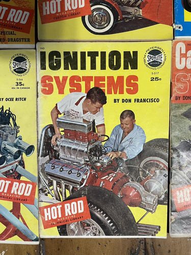 Lot Of 16 Vintage Hot Rod Magazine Technical Library Spotlite Books 1960's - Picture 16 of 17