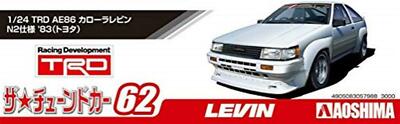 Aoshima 1/24 Toyota TRD AE86 Corolla Levin N2 Specification