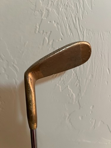 Astilladora de golf vintage personalizada Matzie Velvet-Touch CHIP MASTER bronce acero 35" diestro - Imagen 5 de 6