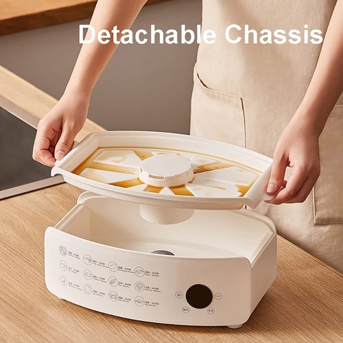 Food Steamer 3 Tier Electric Vegetable Steamer with Timer - Picture 4 of 8