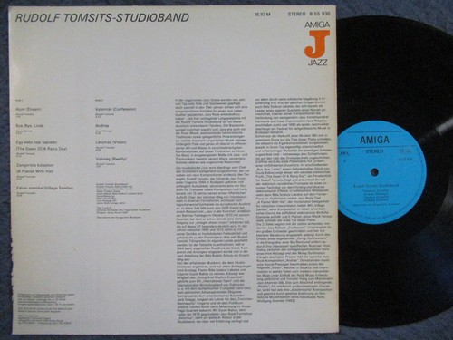 RUDOLF TOMSITS-STUDIOBAND feat. GABOR PRESSER (Hungary)/LP DDR 1982 AMIGA 855936 - Foto 2 di 2
