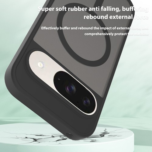For Google Pixel 9 Pro XL/9 Pro/9A/9 Shockproof Silky Touch Magnetic Case Cover - 第 10/21 張圖片