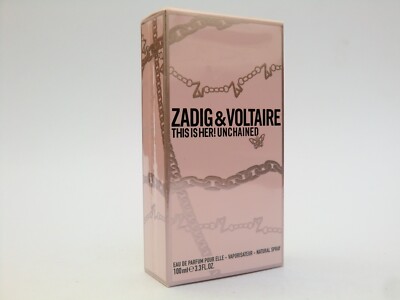 Zadig & Voltaire This Is Her! Unchained EDP Nat Spray 100ml - 3.3 Oz BNIB Sealed